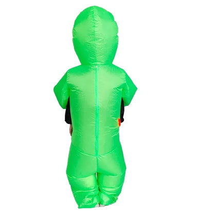 Adult Alien Inflatable Costume Kids Party Cosplay Costume Funny Suit Anime Fancy Dress Halloween Costume For Woman
