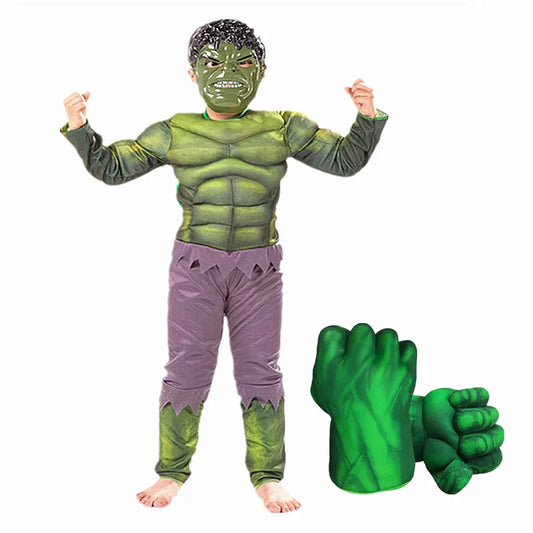 Costume de super-héros pour garçon, gants de boxe, jouets poings pour super-héros, jouets en peluche doux, Cosplay pour garçon et fille, cadeaux de noël et d'halloween