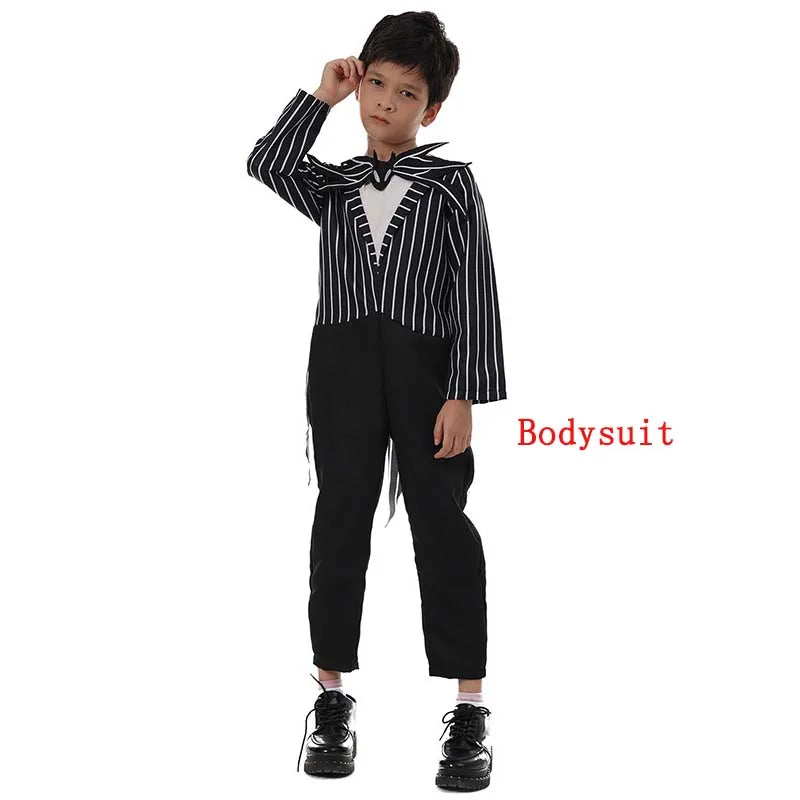 Bébé filles Halloween Cosplay fête Sally robes le cauchemar avant noël Anime enfants horreur Cosplay Costume tenue