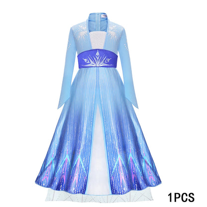 Robe de princesse pour fête de carnaval, robe de princesse pour enfants, robe de fille, robe Cosplay, fête d'anniversaire, 2025