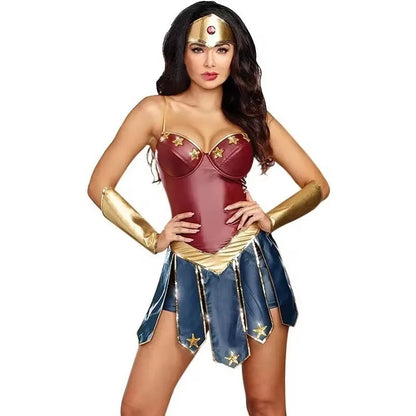 Cosplay Kostuums Vrouwen Lederen Kleding Mijn Hero Academia Kostuums Volwassen COS Wonder Cosplay Anime