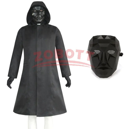 Ensemble de costumes de combinaison rose de jeu TV (gants + bretelles)-ensemble de cosplay respirant, vêtements de fête pour jeu de rôle pour garçons et filles