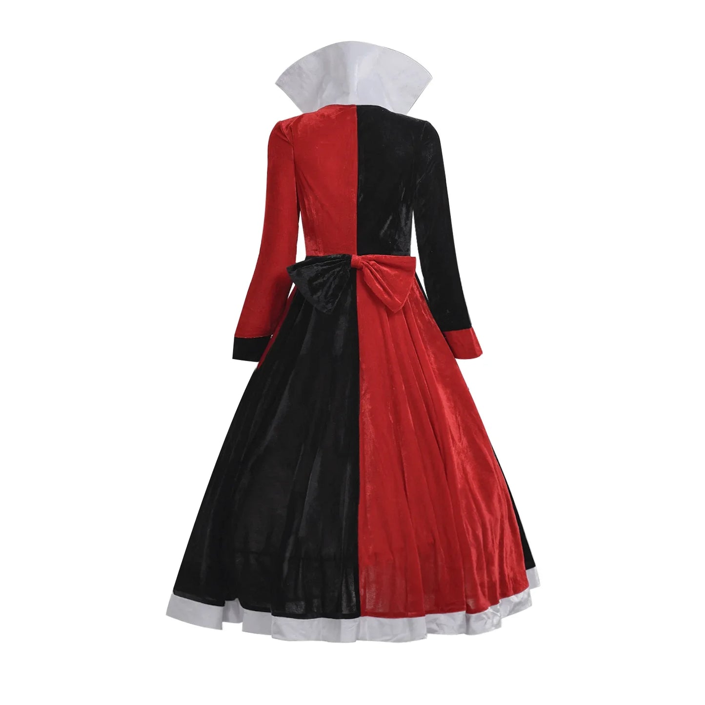 Halloween reine des coeurs Costume Alice au pays des merveilles robe femmes adulte Sexy Poker reine Cosplay Halloween déguisement grande taille