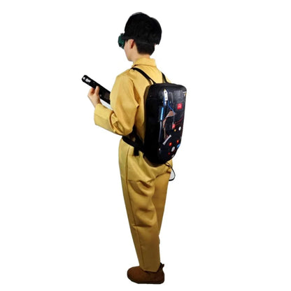 Ce costume de cosplay Ghostbusters et un pack quantum conviennent aux enfants et aux adultes