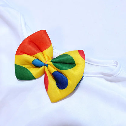 Costume de smoking de clown de carnaval, ensemble de olympiques de clown drôle, adapté à la fête à thème de LYus, fête d'anniversaire, cosplay