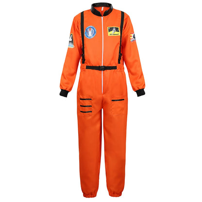 Volwassenen astronaut kostuum ruimtevaarder kostuum plus size vrouwen ruimte astronaut kostuum voor kinderen jumpsuit astronaut pak volwassenen