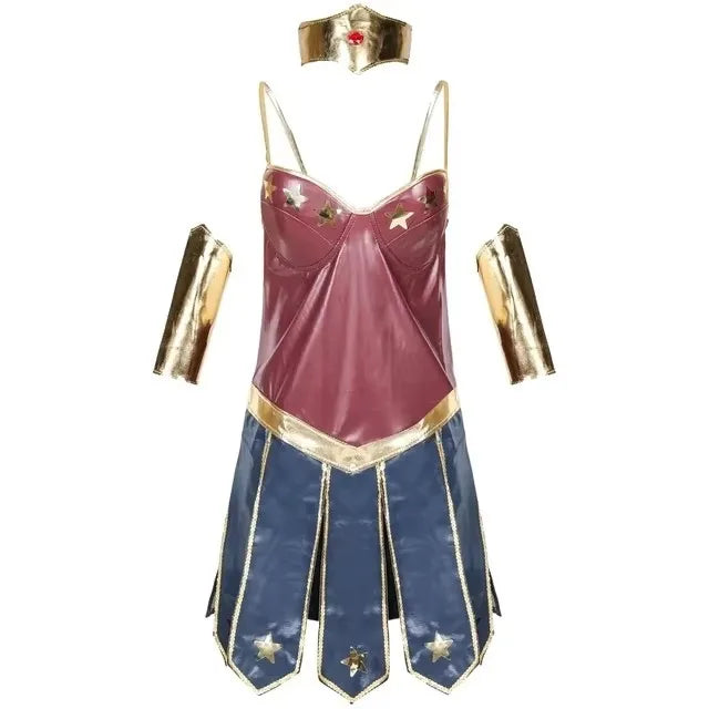 Cosplay Kostuums Vrouwen Lederen Kleding Mijn Hero Academia Kostuums Volwassen COS Wonder Cosplay Anime