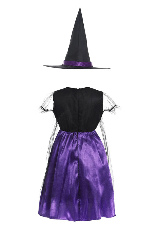 Costume d'halloween pour enfants, Costume de Vampire fantaisie d'halloween, robe Tutu longue pour filles, tenue de carnaval pour enfants, vêtements gothiques en plumes