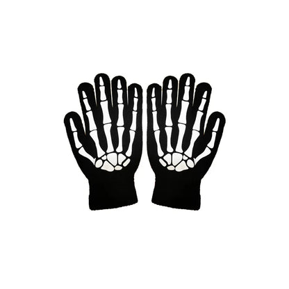 Hot1/4Piece set Halloween Party Role Playing Children Adult Death Black Cloak Halloween Skull Ball Costume Prop Set Holiday Gif
