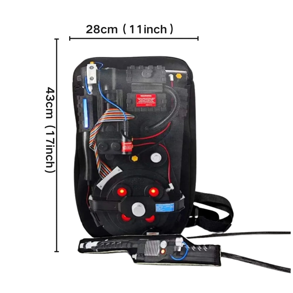 Ce costume de cosplay Ghostbusters et un pack quantum conviennent aux enfants et aux adultes