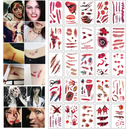 Tatouages Cicatrices pour Déguisement